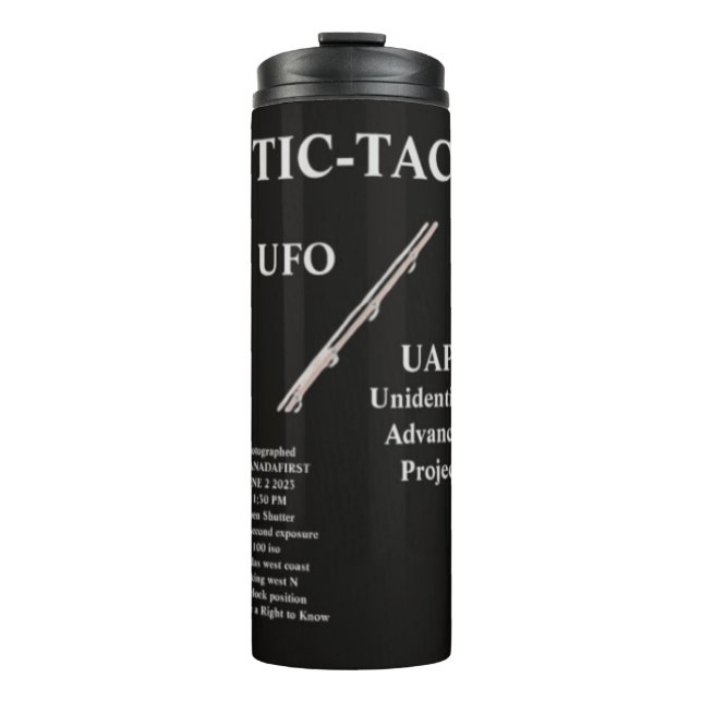UFO THERMOSBECHER (Vorderseite)