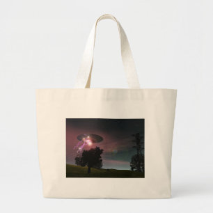 UFO über Tasche der Starkstromleitungs-2