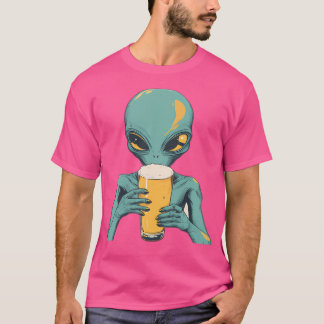 Ufo und Bier T-Shirt