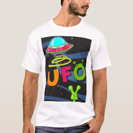 UFO UND FRIEDEN UND LIEBE T-Shirt