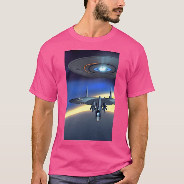 Ufo Untersuchung T-Shirt (Vorderseite)
