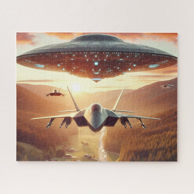 UFO während des Fluges (Horizontal)