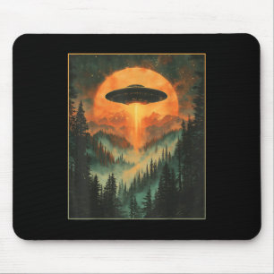 Ufo Wandern Camping Outdoor-Abenteuer Nationalpark Mousepad