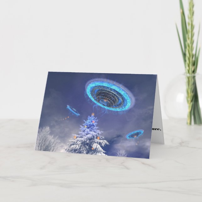 UFO Weihnachten (Vorderseite)