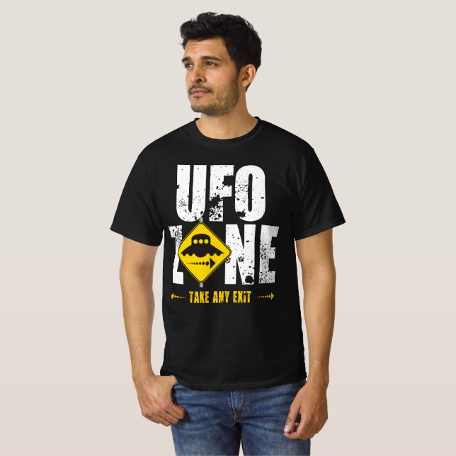 UFO-ZONE T-Shirt (Vorne ganz)