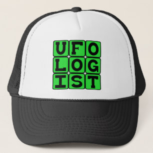 Ufologe, Studie über fliegende Untertassen Truckerkappe