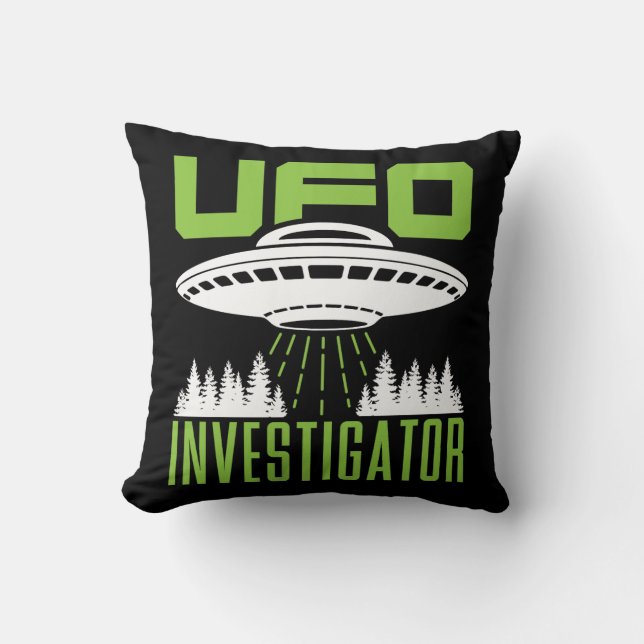 Ufologistin Kissen (Vorderseite)