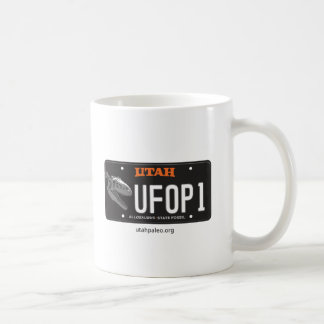 UFOP Logo & Allosaurus Lizenzplatte 11 oz. Tasse