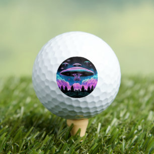 UFOs Alien Invasion Ästhetik Golfball