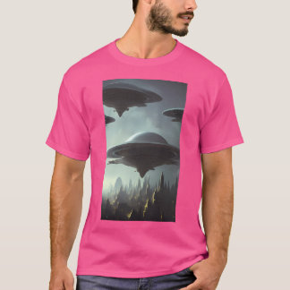 Ufos am Himmel T-Shirt