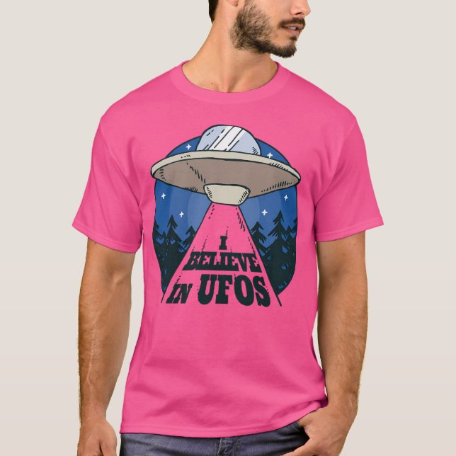 Ufos für Außerirdischen T-Shirt (Vorderseite)