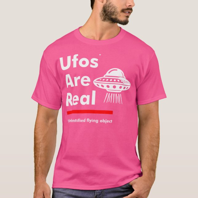 Ufos sind echt T-Shirt (Vorderseite)