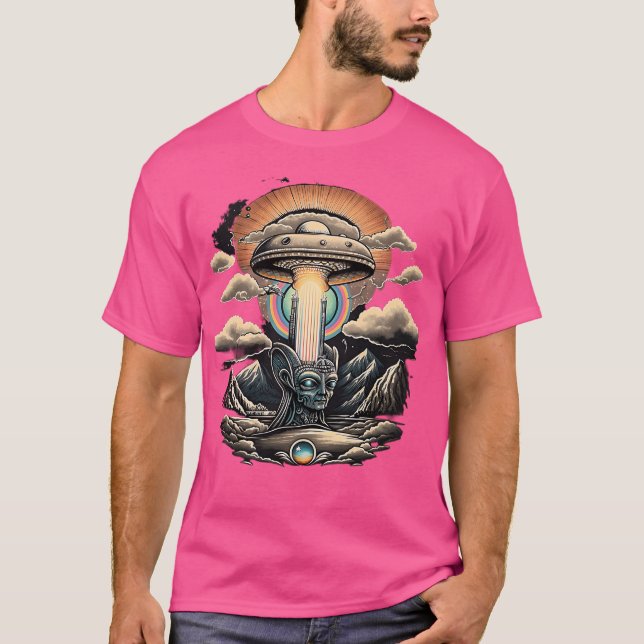 Ufos sind Groovy T-Shirt (Vorderseite)