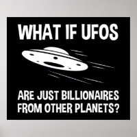 UFOs sind nur Billionen von anderen Planeten
