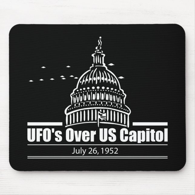 Ufos über die US-Hauptstadt 1952 Mousepad (Vorne)