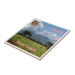 UG009 UGANDA, Mount Kadam, Afrika, Fliese