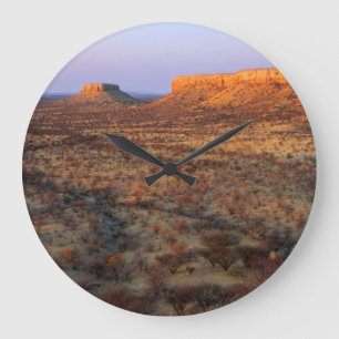 Ugabe Terraces, Khorixas District, Namibia Große Wanduhr