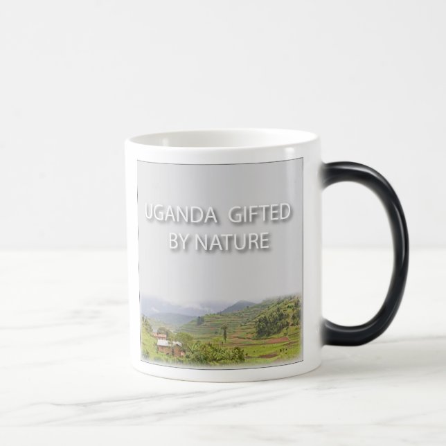 Uganda begabt meine Natur Verwandlungstasse (Rechts)