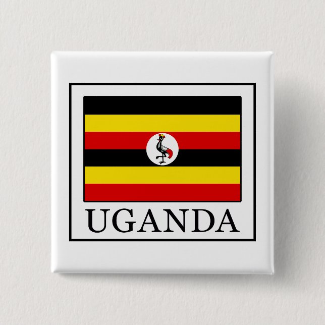 Uganda Button (Vorderseite)
