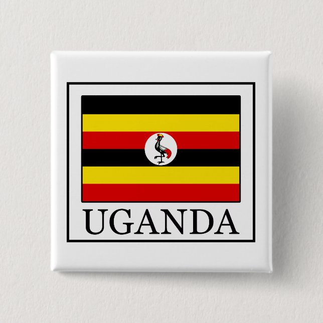 Uganda Button (Vorderseite)