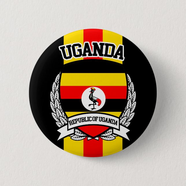 Uganda Button (Vorderseite)