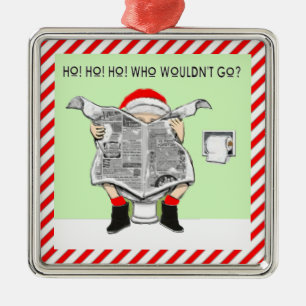 Uganda Christmas Sweater Awards Silbernes Ornament