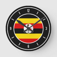 Uganda Flag Elegant