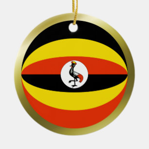 Uganda Flag Ornament