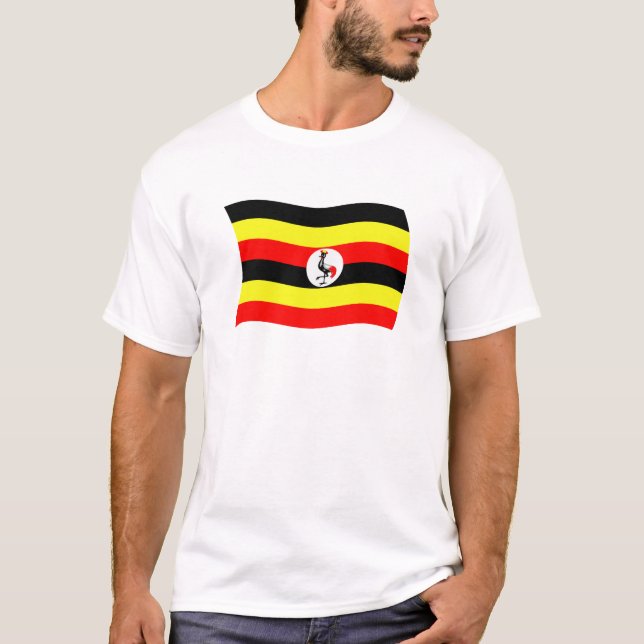 Uganda Flag Shirt (Vorderseite)