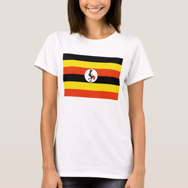 Uganda Flag x Map T - Shirts (Vorderseite)