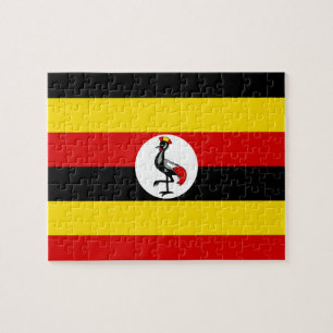Uganda-Flagge