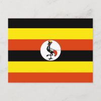 Uganda-Flagge