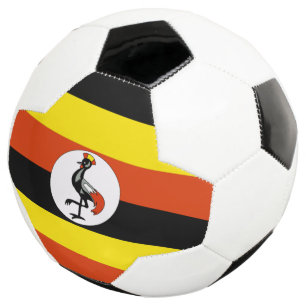 uganda-Flagge Fußball
