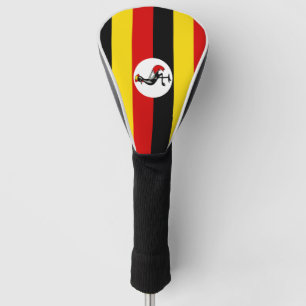 Uganda-Flagge Golf Headcover