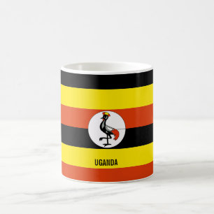 Uganda-Flagge Kaffeetasse