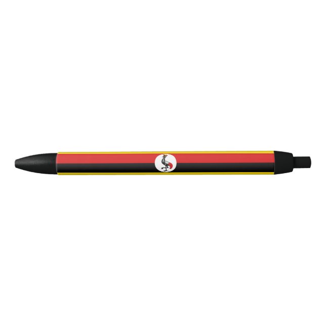 Uganda-Flagge Kugelschreiber (Vorderseite)