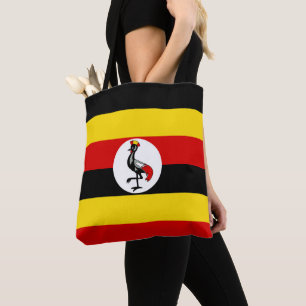 Uganda-Flagge Tasche