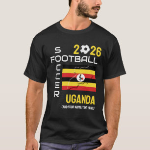 UGANDA Fußball individuell 2026 JEDES JAHR T-Shirt