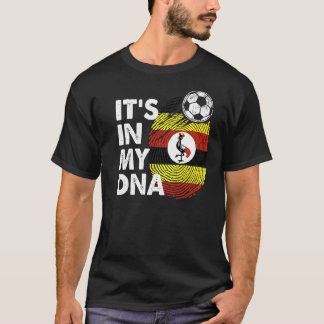 Uganda in meinem DNA-Uganda-Flaggenteam Uganda T-Shirt