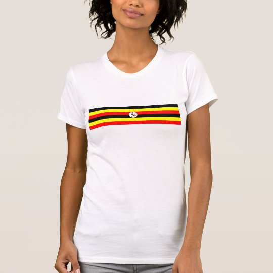 Uganda-Landesflaggenationssymbol T-Shirt