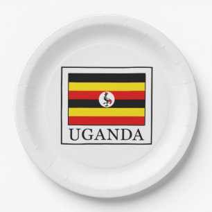 Uganda Pappteller