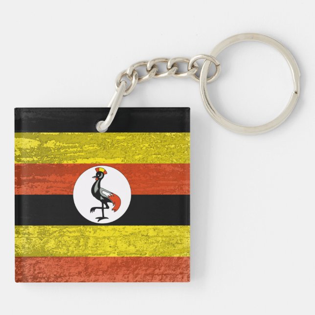 Uganda Schlüsselanhänger (Rückseite)