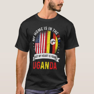 Ugandas amerikanisches Patriot Herz stammt von der T-Shirt
