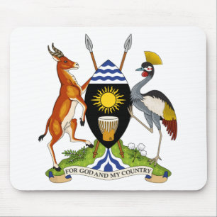 Ugandas-Emblem Mousepad