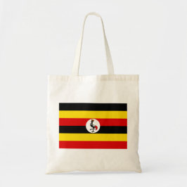 Ugandische Flagge (Uganda) Tragetasche