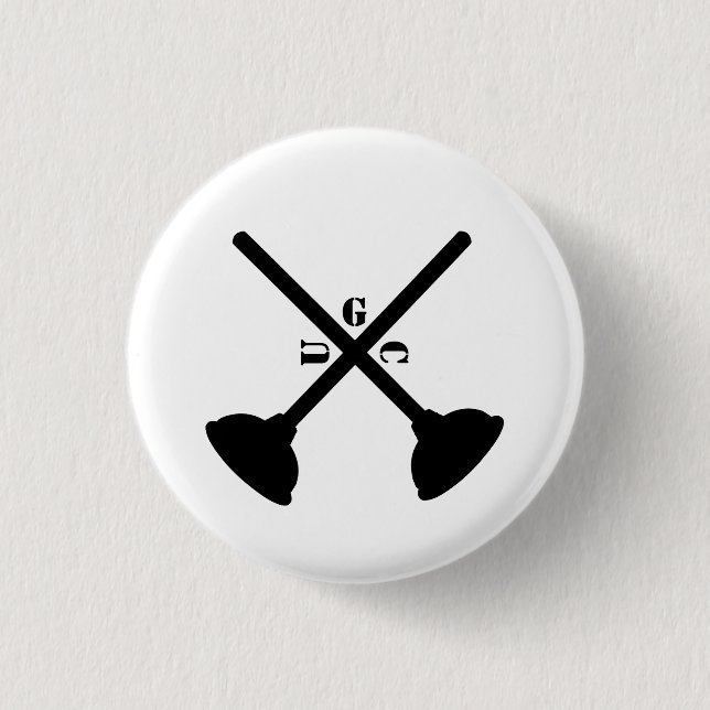 UGC-Logo (Urine Good Company) Button (Vorderseite)