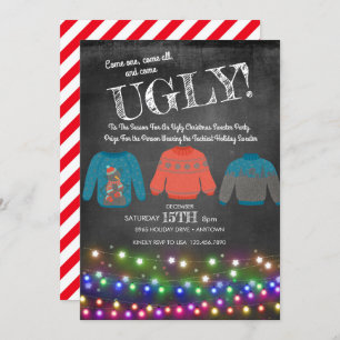 Ugg Christmas Sweater Party Einladung