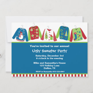 Ugg Christmas Sweater Party Einladungen
