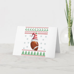 Ugg Christmas Sweater Rugby Sport Liebhaber Gesche Karte