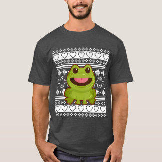Ugg Christmas Sweatershirt Christmas Frog lustig T-Shirt